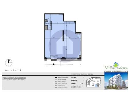  Lokal wynajem/sprzedaż Kępa Mieszczańska 108 m2 