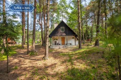 Dom rekreacyjny w środku lasu Jaworznik gm Żarki