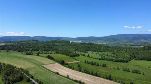 Działka budowlana nad Sanem/widok na Pałac