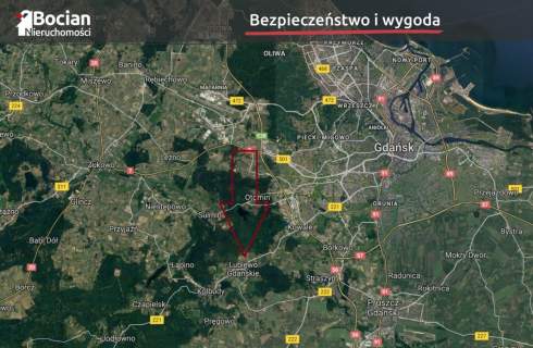 Uzbrojona działka usługowa - Lublewo Gdańskie 