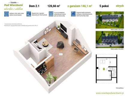 Dom w super cenie 146,1 m2 Busko-Zdrój-Zbludowice