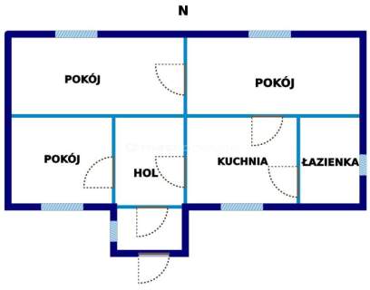 Dom na dużej działce w kameralnej części Głowna.