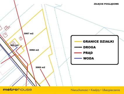 Wyjątkowa PARCELA z opcją podziału na 4 mniejsze 