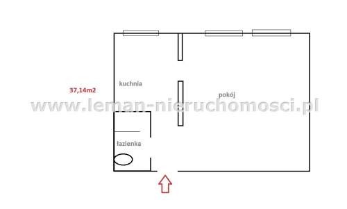 Mieszkanie na sprzedaż, 37,14 m2, Lublin