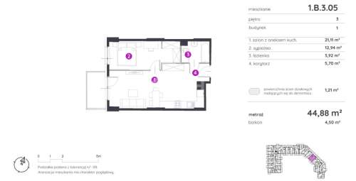 2-pokojowe mieszkanie na Ratajach, 11tys/m2