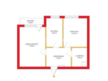 2 pok Hallera Borek Balkon Piwnica Winda