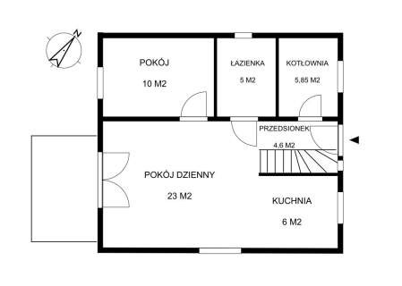 Bez prowizji/Szczutki,gm. Sicienko/Działka 1000 m2