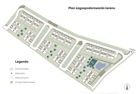 Osiedle w stylu industrialnym blisko lasu