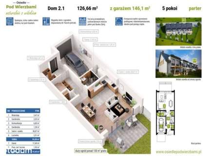 Dom w super cenie 146,1 m2 Busko-Zdrój-Zbludowice