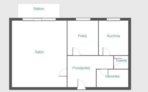 2 pokoje Dobra inwestycja Balkon Piwnica